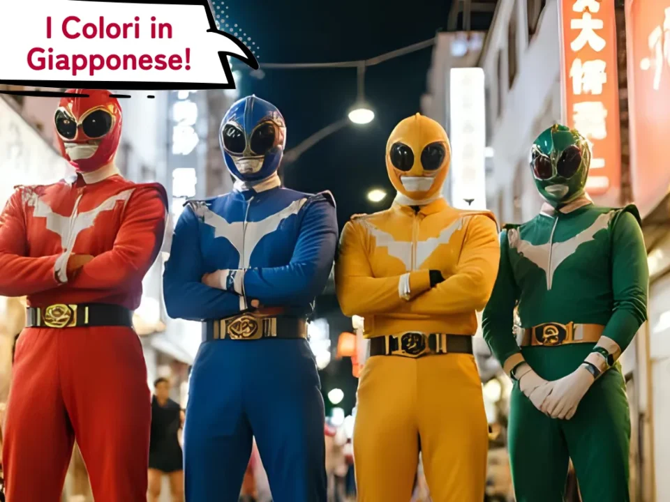 i colori in giapponese