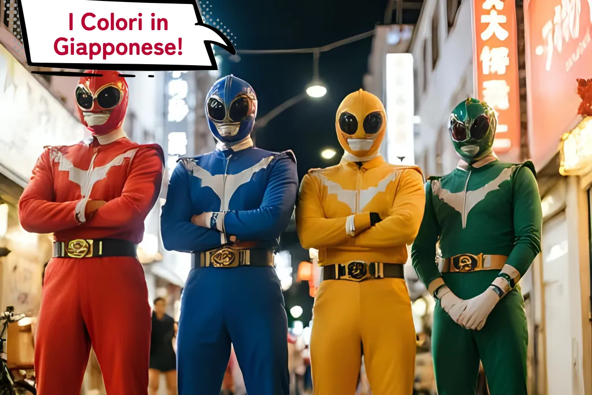 i colori in giapponese