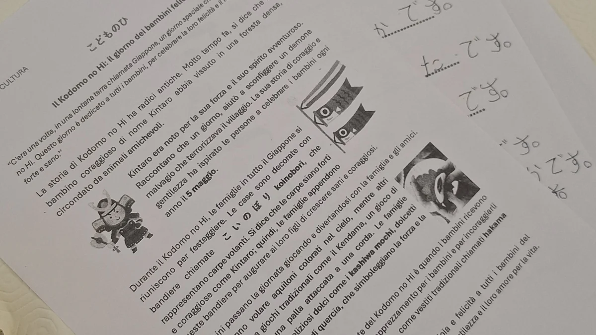 studiare giapponese bambini